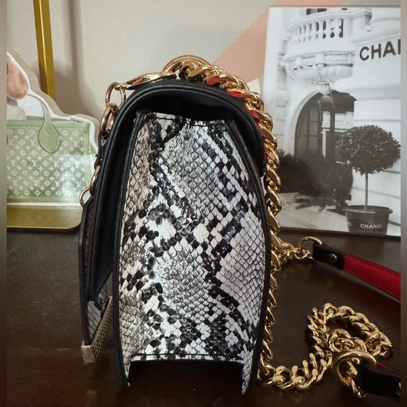 Aldo Black and Red Crossbody NWT - Picture 3 of 7